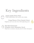 Jasmine Orange Blossom-Extract Face Mist ( Oil Essence Spray) 100ml